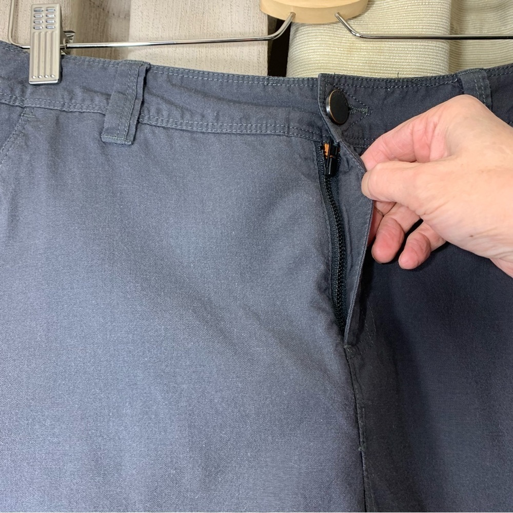Icebreaker Destiny Skirt Gray Sz 28 Merino Organic Cotton A line Casual Sporty - Picture 5 of 15